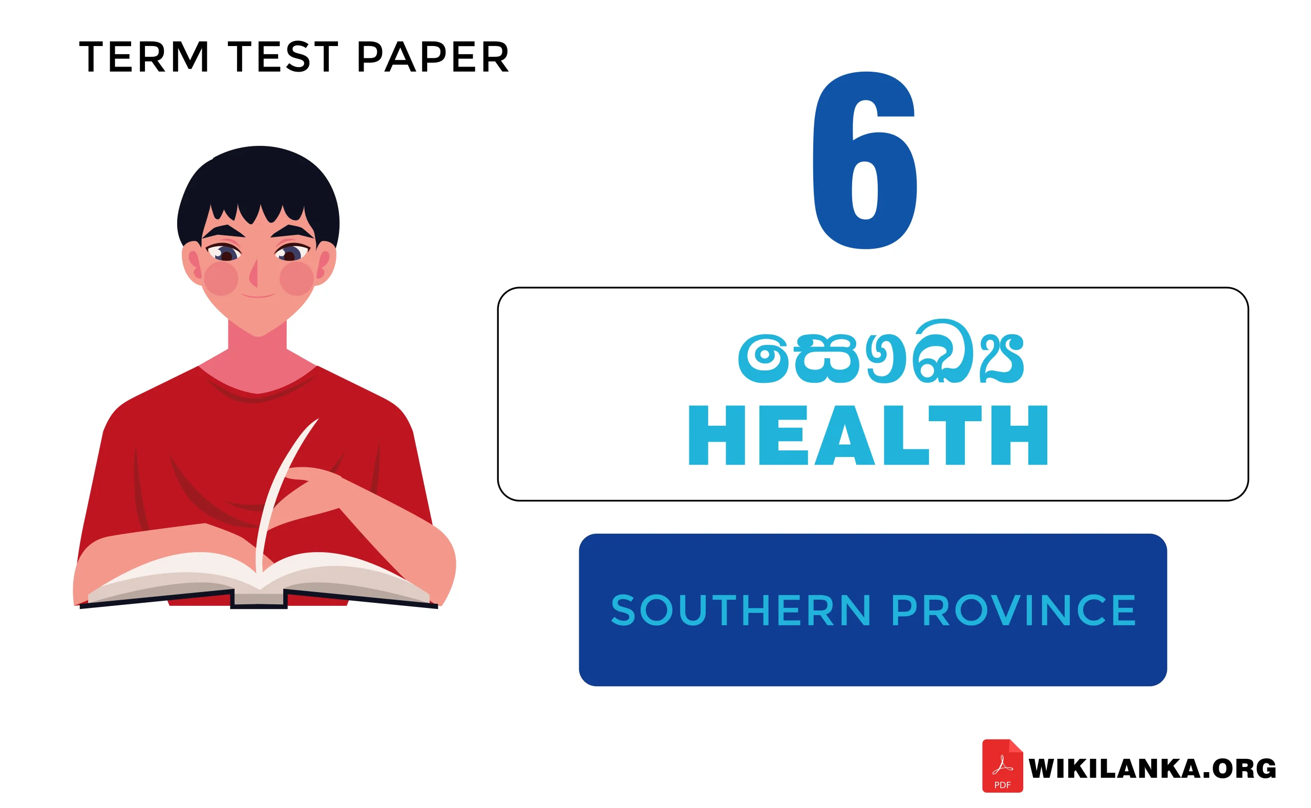 grade 6 health sp 2019 3rd